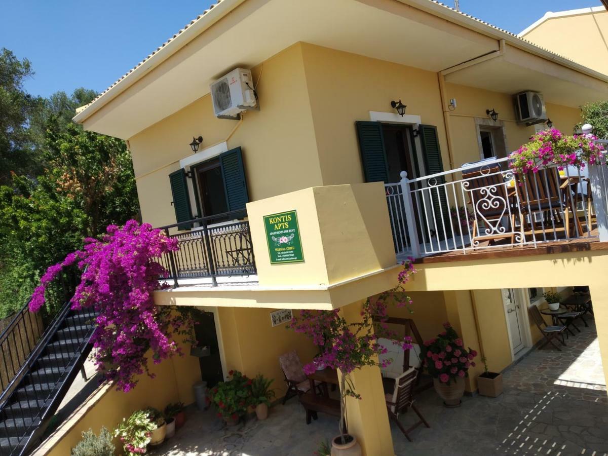 Kontis Apts Apartman Pélekasz Kültér fotó
